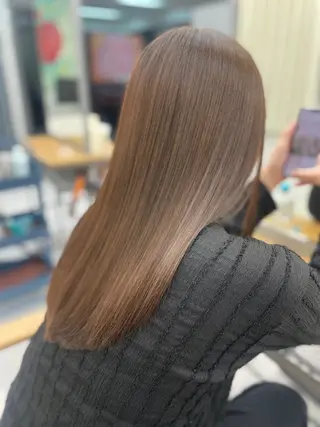 ロング 有田 仁志のヘアスタイル