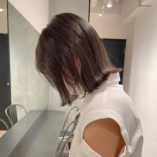 ミディアム カラー MURANAKA RYOのヘアスタイル