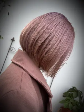 ミディアム カラー 守屋 智紀のヘアスタイル