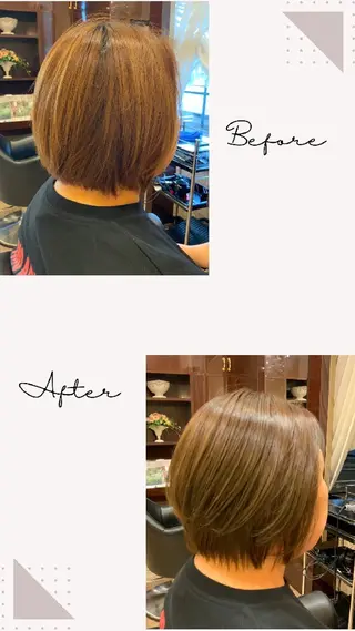 ショート カラー 越川 南美のヘアスタイル