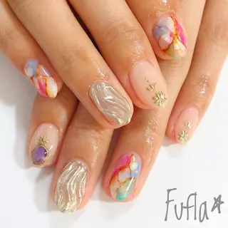 ネイル プライベートサロン Fuflaのネイルデザイン