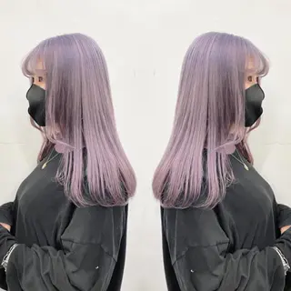 カラー サイレント美容師 アイリィのヘアスタイル