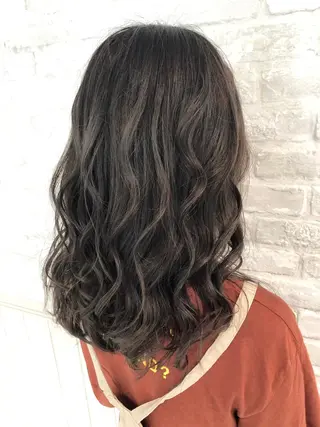 ミディアム 白井 秀太郎のヘアスタイル