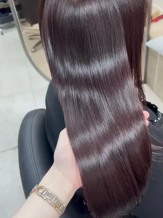 ロング カラー パーマ 《柔らかhair𓍯 》木村美姫のヘアスタイル