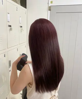 ロング カラー 〖clan〗 ෆ˚*Yᑌᑎᗩ໒꒱·のヘアスタイル