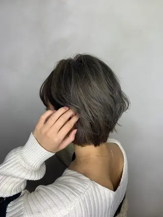 ショート カラー 綺麗な髪質にしたい方 限定🌈清水 祥のヘアスタイル