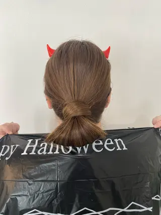 ロング カラー パーマ ヘアアレンジ Hiroshi ヒロシのヘアスタイル