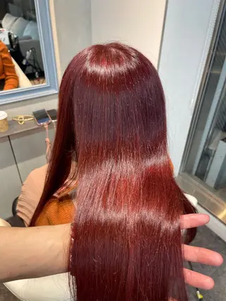 ミディアム 渡辺 杏斗龍のヘアスタイル