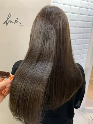 ロング カラー hub hair レイヤー/透明感のヘアスタイル