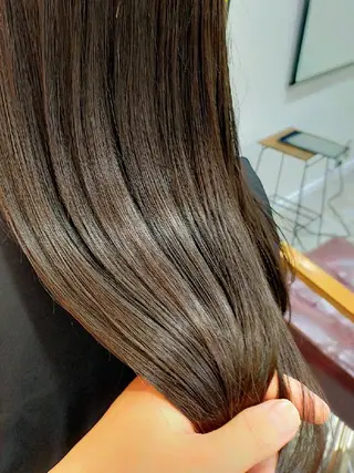 ロング カラー 水素トリートメント/ 髪質改善/ナカノメのヘアスタイル