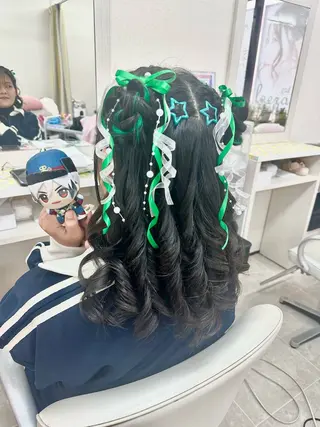 ヘアアレンジ laera 佐藤のヘアスタイル