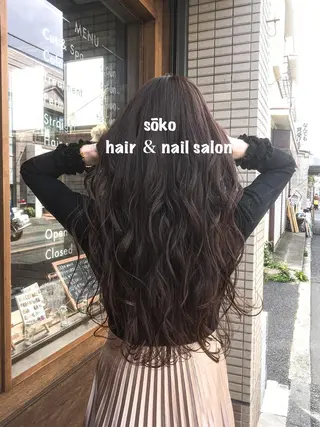 ロング カラー ヘアアレンジ 🫧一気にあか抜け 🫧mayuのヘアスタイル