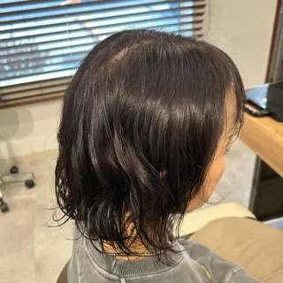 カラー 渡邊 玲来のヘアスタイル