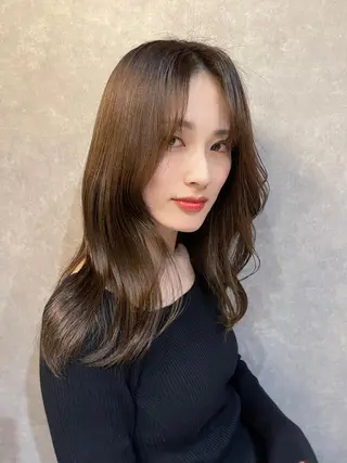 セミロング カラー goodday /kahoのヘアスタイル