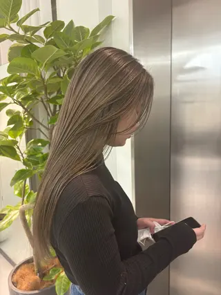 ロング on.ｵﾝ/三ノ宮/ メンズ/カットのヘアスタイル