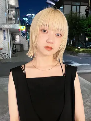 ショート カラー 🔥二刀流美容師🔥 渋谷/近澤瑠以✂️のヘアスタイル