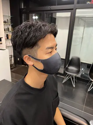 ショート メンズカット オカムラリョウのヘアスタイル