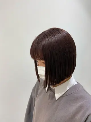 ショート カラー カワイイ×上品艶ヘア / RITO🪽のヘアスタイル