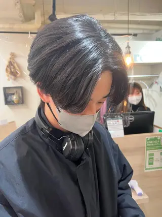 ミディアム パーマ メンズ メンズカットパーマ ✂️ JOYAのヘアスタイル