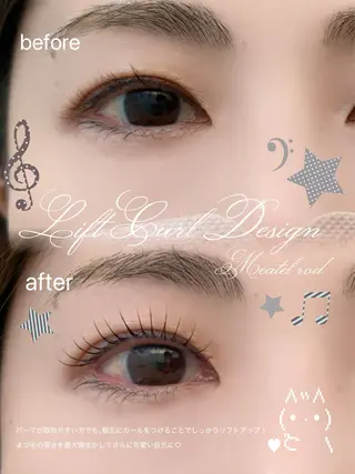 マツエク・マツパ Fiato Hinataのマツエク・マツパデザイン