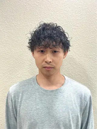 パーマ メンズ 茅ヶ崎パーマ特化/ スパイラル/ハルキのヘアスタイル