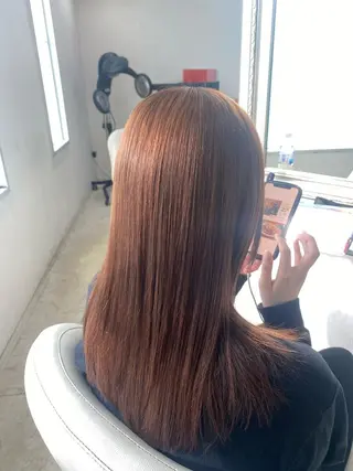 セミロング パーマ 羽澤 亨威【髪質改善】のヘアスタイル