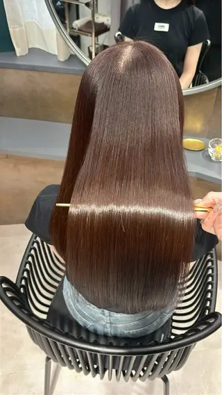 ロング ✨縮毛矯正特化✨️ /☀️若山竜生☀️のヘアスタイル