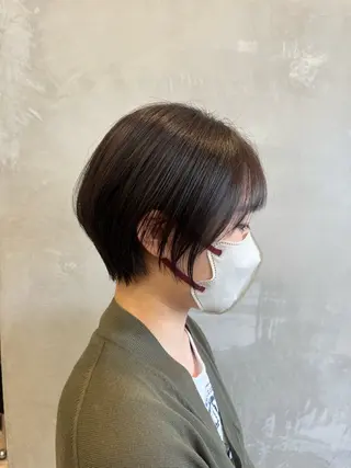 ショート カラー fifth / 山下 和輝 海外風スタイルのヘアスタイル