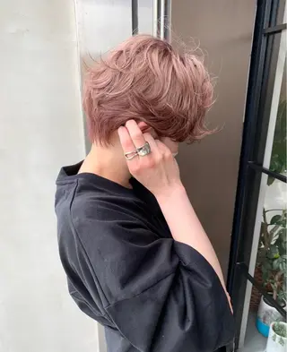 ショート パーマ Nikiita/ shionのヘアスタイル