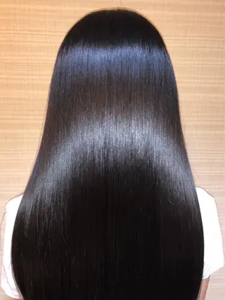 セミロング 髪質改善ストレートo rメンズスタイル今岡のヘアスタイル