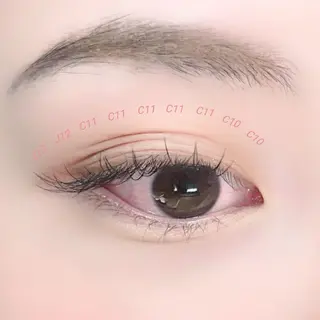 マツエク・マツパ 八子 ほのか/EYELA のマツエク・マツパデザイン