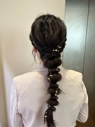 ヘアアレンジ 🦋Misaki🦋 メンズパーマ/着付けのヘアスタイル