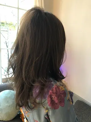 ロング カラー レイヤーカット✂️ 横浜No1♡下鳥翔子のヘアスタイル