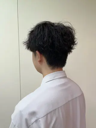 ショート パーマ メンズ 🧊メンズ特化🧊 高木航希のヘアスタイル