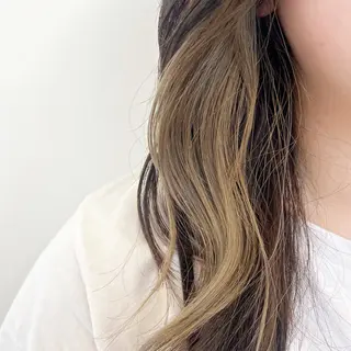 セミロング カラー Ore🫧タナカマヤ /柔らかい質感カラーのヘアスタイル
