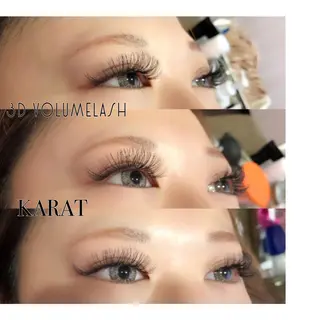 マツエク・マツパ ★KAEDE★伊勢崎 【KARAT】のマツエク・マツパデザイン