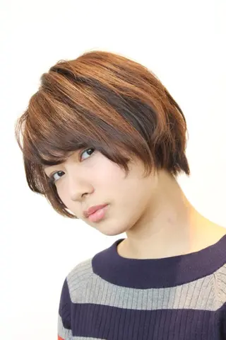 ショート カラー BANDE 水崎 悟のヘアスタイル