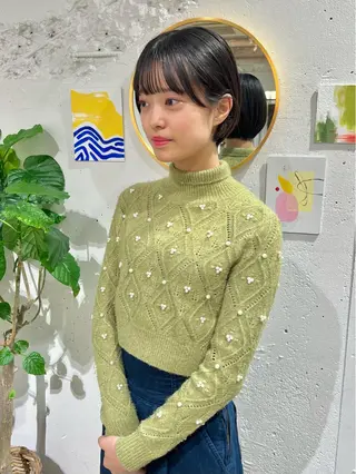 ショート 石井 菜々のヘアスタイル