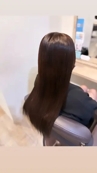 ロング LARME ヘアメ りほのヘアスタイル