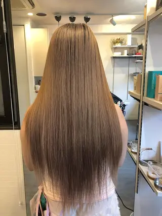 セミロング LANI NAKAZAKIのヘアスタイル