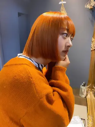ショート カラー ハイトーン/ボブ 🎀sonokaのヘアスタイル