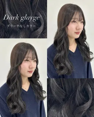ロング カラー 🤍透明感カラー・ きらら🤍のヘアスタイル