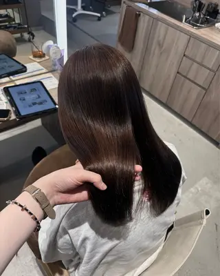 ミディアム 比嘉 星菜のヘアスタイル