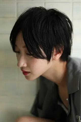ショート トップスタイリスト 👑田添幹宜のヘアスタイル