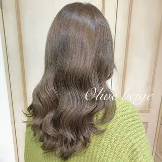 ロング カラー ヘアアレンジ 透明感カラー 古山 結季🌙🖤のヘアスタイル