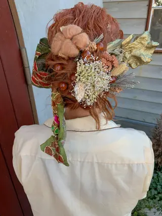 ミディアム カラー ヘアアレンジ botan KOZUEのヘアスタイル