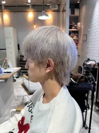 カラー メンズ 💎メンズカット ／フェザー／細野💎のヘアスタイル