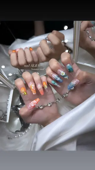 ネイル 加納 莉音のネイルデザイン