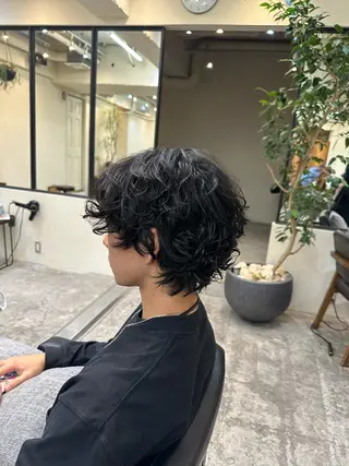 パーマ メンズ YUU Belle 新宿のヘアスタイル