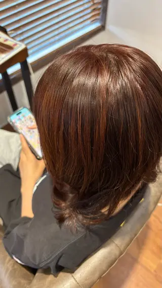 ミディアム 【monet】川村 海音のヘアスタイル